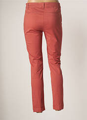 Pantalon slim orange LAUREN VIDAL pour femme seconde vue