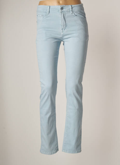 Jeans coupe slim bleu VOGGO pour femme