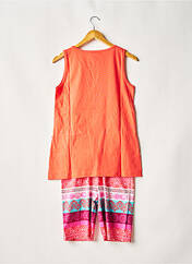 Pyjashort orange ROSE POMME pour femme seconde vue
