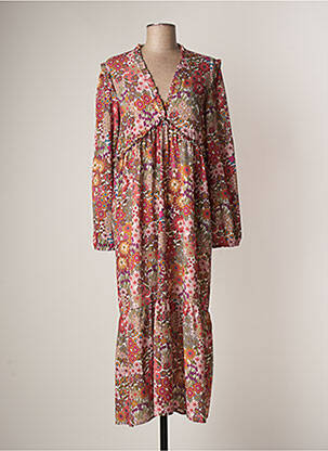 Robe longue rouge DINA & DESS pour femme