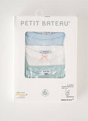 Body lingerie bleu PETIT BATEAU pour fille
