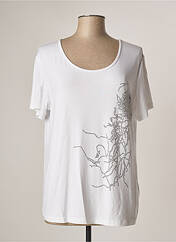 T-shirt blanc FRED SABATIER pour femme seconde vue