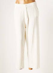 Pantalon large beige DOREE CACHEMIRE pour femme seconde vue