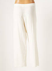 Pantalon large beige DOREE CACHEMIRE pour femme seconde vue