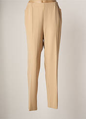 Pantalon droit beige ADELINA BY SCHEITER pour femme seconde vue