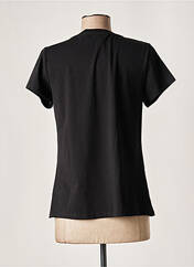 T-shirt noir LARA pour femme seconde vue