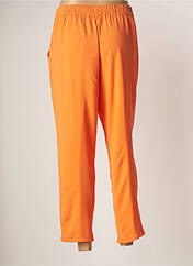 Pantalon 7/8 orange TINTA STYLE pour femme seconde vue