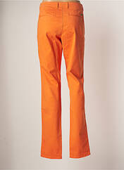 Pantalon chino orange SAINT JAMES pour femme seconde vue