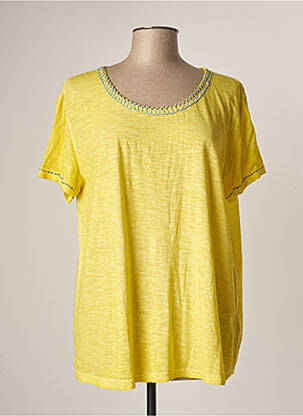 T-shirt jaune ICONIQUE pour femme