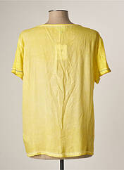 T-shirt jaune ICONIQUE pour femme seconde vue