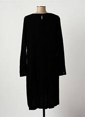Robe mi-longue noir ANNA SERAVALLI pour femme seconde vue