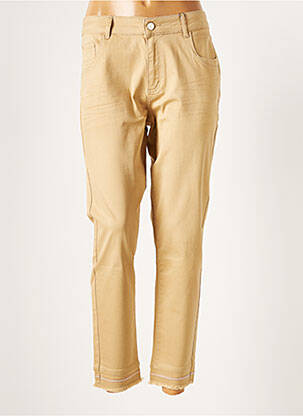 Pantalon 7/8 beige PARA MI pour femme