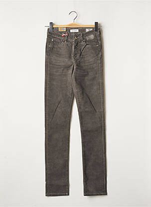 Jeans coupe slim slim taille haute gris LEE COOPER femme