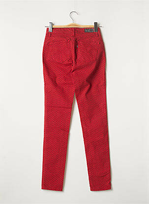 Pantalon slim skinny taille normale rouge LEVI'S femme