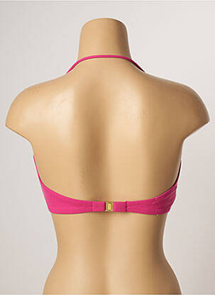 Haut de maillot de bain stretch haut soutien-gorge balconnet rose LA PERLA femme
