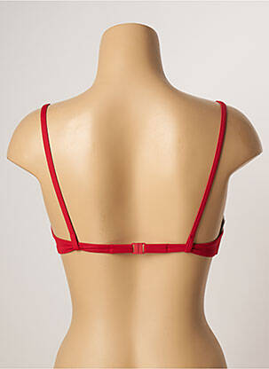 Haut de maillot de bain stretch haut soutien-gorge balconnet rouge LA PERLA femme