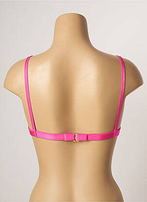 Haut de maillot de bain stretch haut triangles rose LA PERLA femme