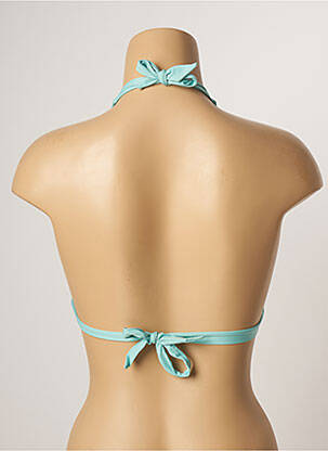 Haut de maillot de bain stretch haut triangles bleu LA PERLA femme