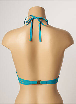 Haut de maillot de bain stretch haut triangles bleu LA PERLA femme
