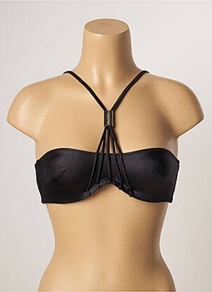 Haut de maillot de bain stretch haut bandeau noir LA PERLA femme