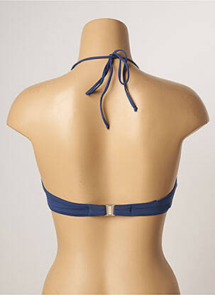 Haut de maillot de bain stretch haut bandeau bleu LA PERLA femme