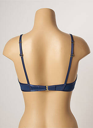 Haut de maillot de bain stretch haut soutien-gorge emboitant bleu LA PERLA femme