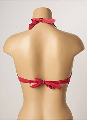Haut de maillot de bain stretch haut soutien-gorge emboitant rouge LA PERLA femme