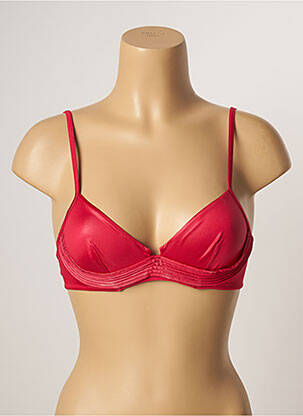 Haut de maillot de bain stretch haut triangles rouge LA PERLA femme