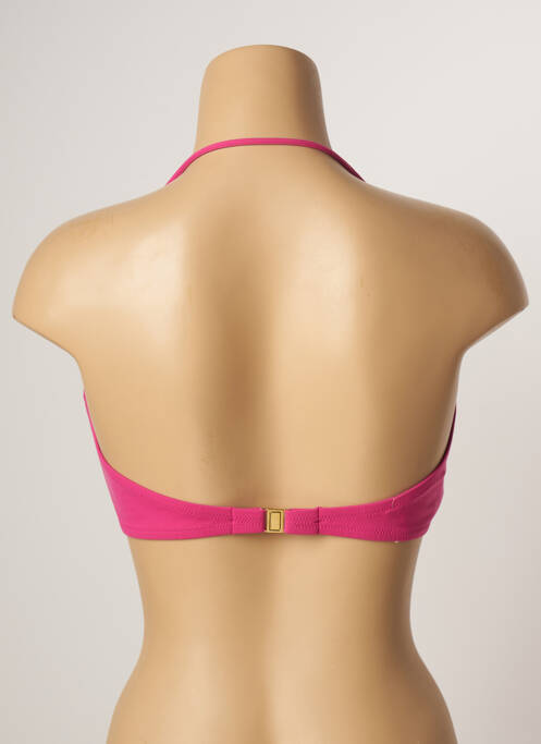 Haut de maillot de bain stretch haut soutien-gorge balconnet rose LA PERLA femme