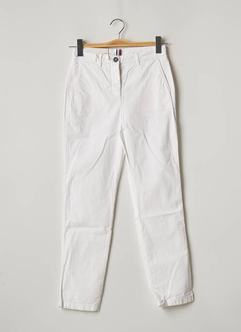 Pantalon chino blanc TOMMY HILFIGER pour femme