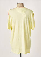 T-shirt jaune LEE COOPER pour homme seconde vue
