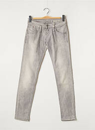 Jeans coupe slim slim taille basse gris TOMMY HILFIGER femme
