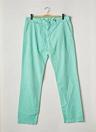 Pantalon chino tissage popeline taille normale vert STAR CLIPPERS homme