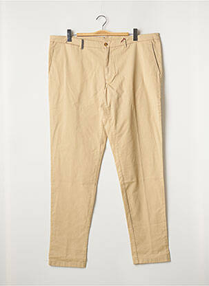 Pantalon chino poches taille normale beige TRUSSARDI JEANS homme