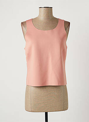 Top stretch sans manche marron PASSIONATA femme