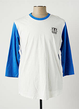 T-shirt coupe droite manches 3/4 blanc L1 PREMIUM GOODS homme