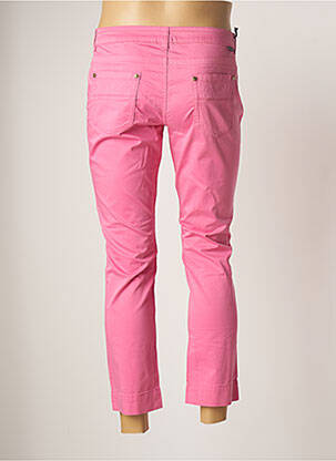 Pantalon 7/8 stretch taille basse rose MARINA YACHTING femme