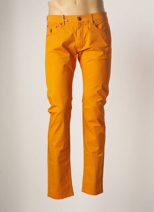 Pantalon droit orange MCS pour homme