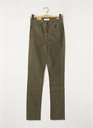 Jeans coupe slim broderie rivets taille normale vert LEE COOPER femme