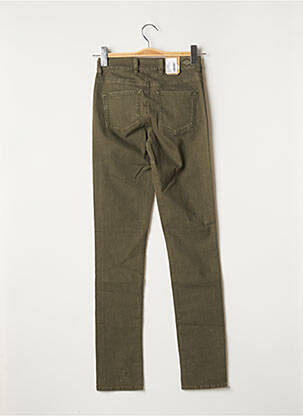 Jeans coupe slim broderie rivets taille normale vert LEE COOPER femme