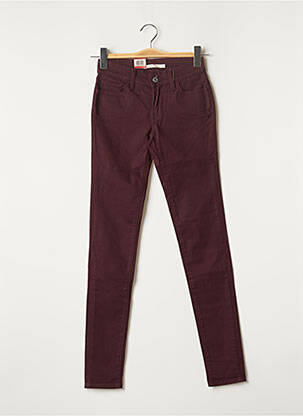 Jeans skinny taille normale taille normale violet LEVI'S femme