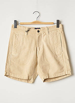 Bermuda coupe droite taille normale beige MURPHY & NYE homme