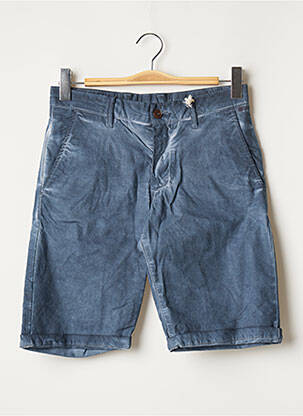 Bermuda poches taille normale bleu FRANKLIN MARSHALL homme