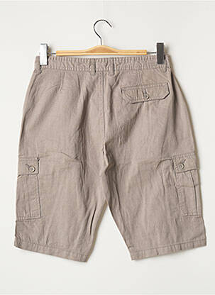 Bermuda coupe droite taille normale gris MANOUKIAN homme