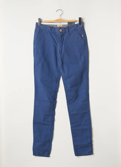 Pantalon chino poches taille normale bleu TOMMY HILFIGER homme