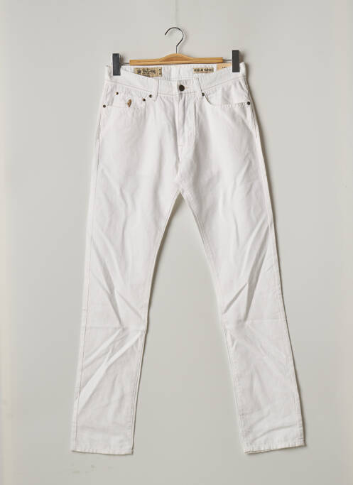 Pantalon droit blanc MCS pour homme