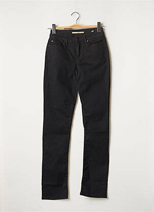 Jeans coupe droite broderie rivets taille normale noir LEE COOPER femme