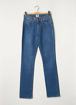 Jeans coupe droite broderie rivets taille normale bleu LEE COOPER femme