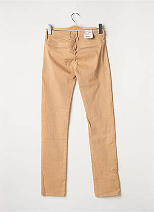 Pantalon chino fermeture zippée sous rabat boutonné taille normale beige LEE COOPER femme
