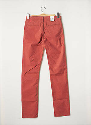 Pantalon chino tissage popeline taille normale rouge LEE COOPER femme